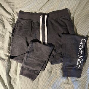 Calvin Klein dark grey sweatpants